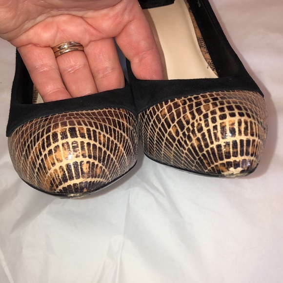 Christian Dior Animal Print Stiletto Heels with Suede Trim, Size 38/8. - Picture 13 of 16